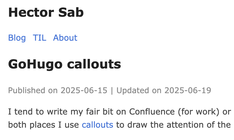 Example of a post with created and updated at times